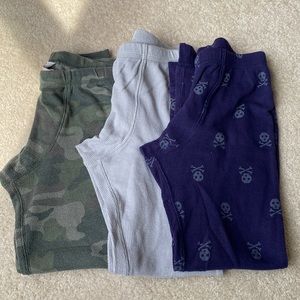 3 pairs of boys Cat & Jack long underwear  size m (8/10) each